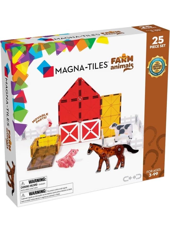 MAGNA-TILES® Farm 25-Piece Set