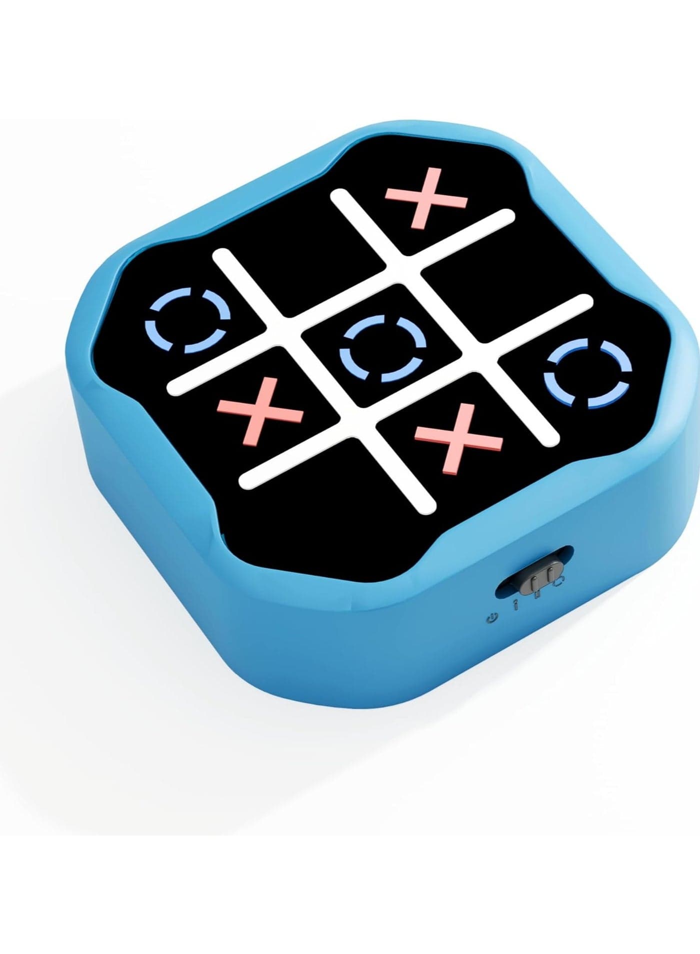 Children's Handheld Game, 3-in-1 Electronic Tic-Tac-Toe Toy with Memory Challenge and Silent Mode, Fun Gift for Boys and Girls