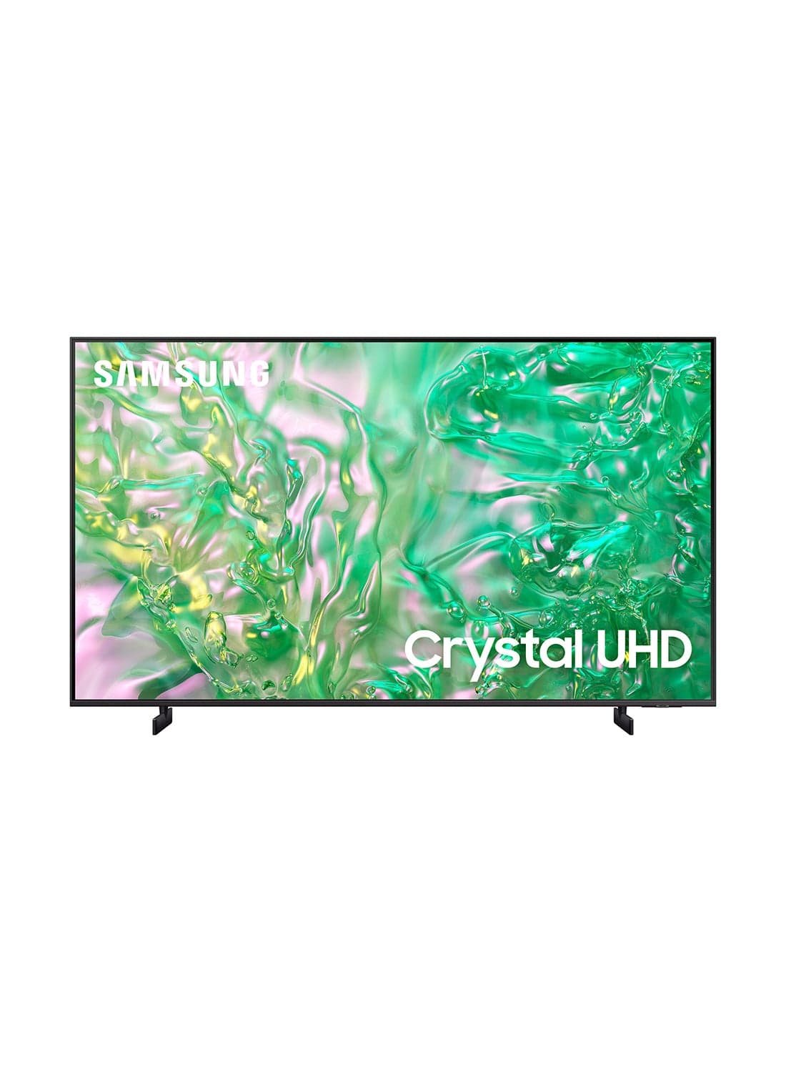 Smart TV, Crystal UHD, DU8000, 65 Inch, 2024, Dynamic Crystal Color, 4K Upscaling, Tizen OS, AirSlim Design UA65DU8000UXZN Titan Gray