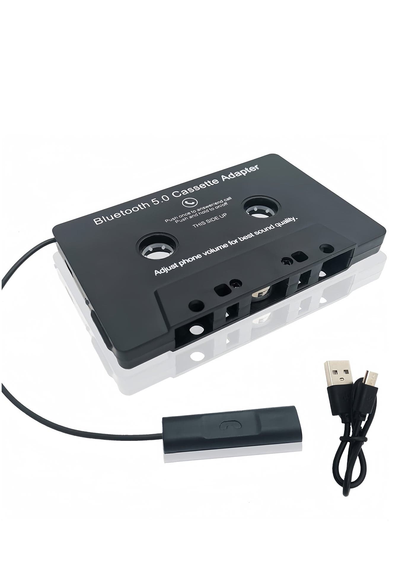 BT Cassette Adapter, Black
