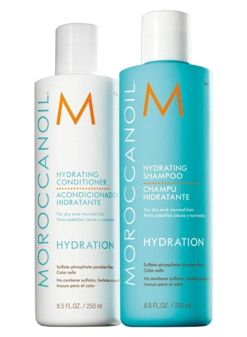 Hydrating Shampoo and Conditioner Set, 250ml Each – Sulfate-Free, Moisturizing Hair Care Duo for Dry Hair 250x2ml