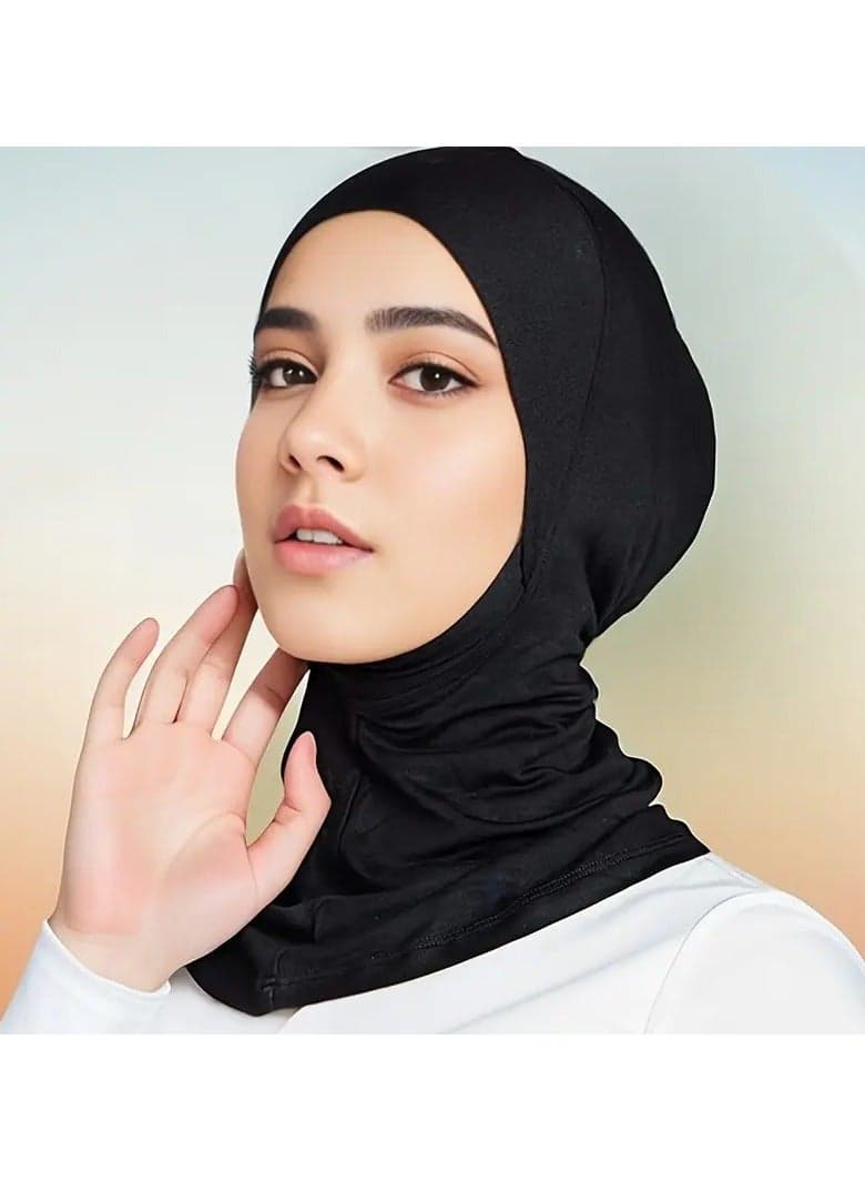 New Turban Cap Under Scarf Hijab Cap Ramadan Hat Thin Breathable Elastic Pullover Caps Elegant Style Muslim Head Wrap Gifts For Eid