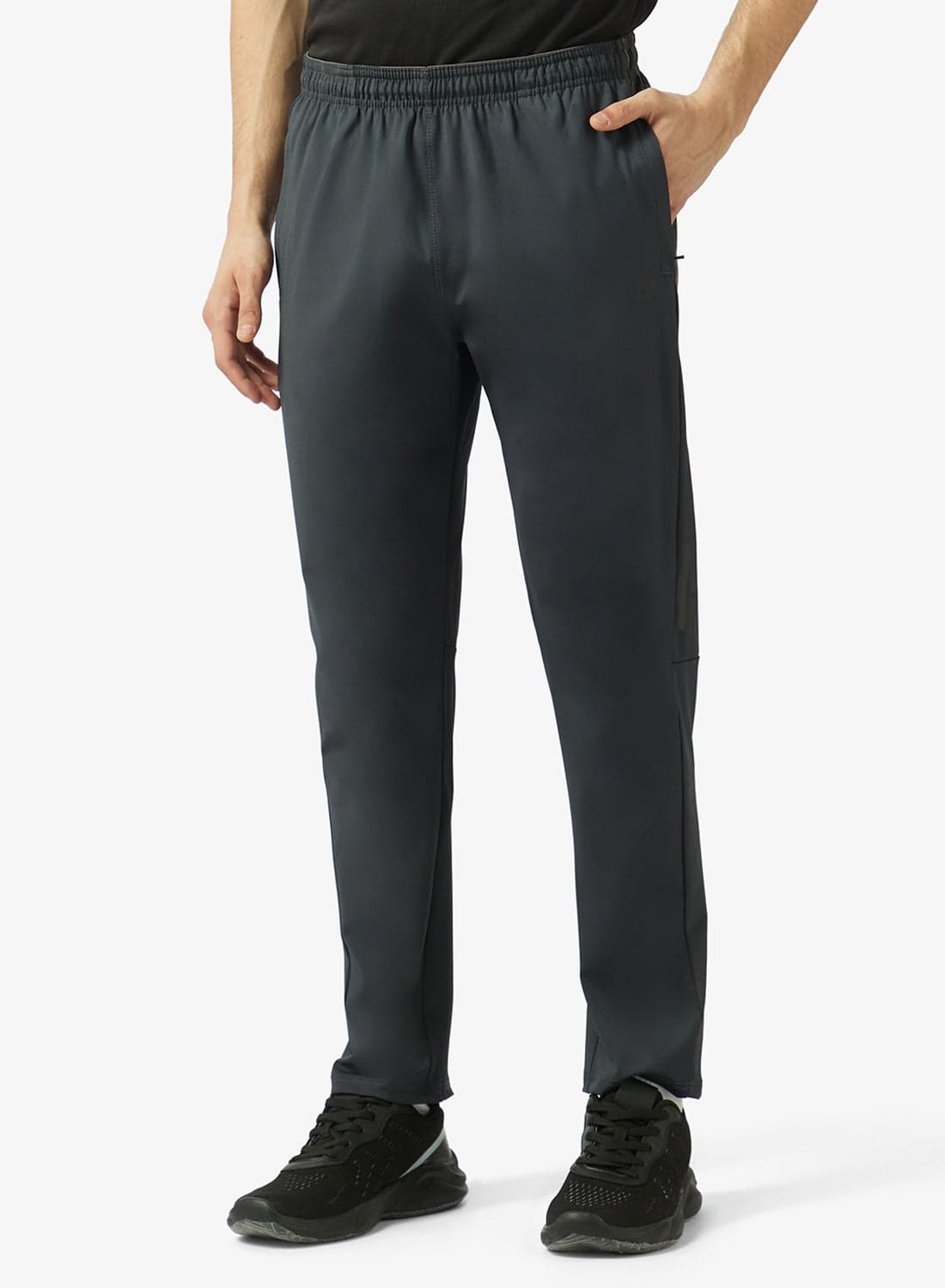 Regular Fit Screen Print Track Pants
