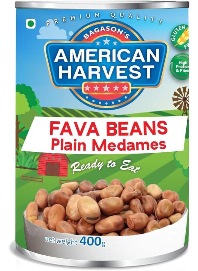 American Harvest Foul Medammes - Fava Beans Easy Open Can, 400 gm