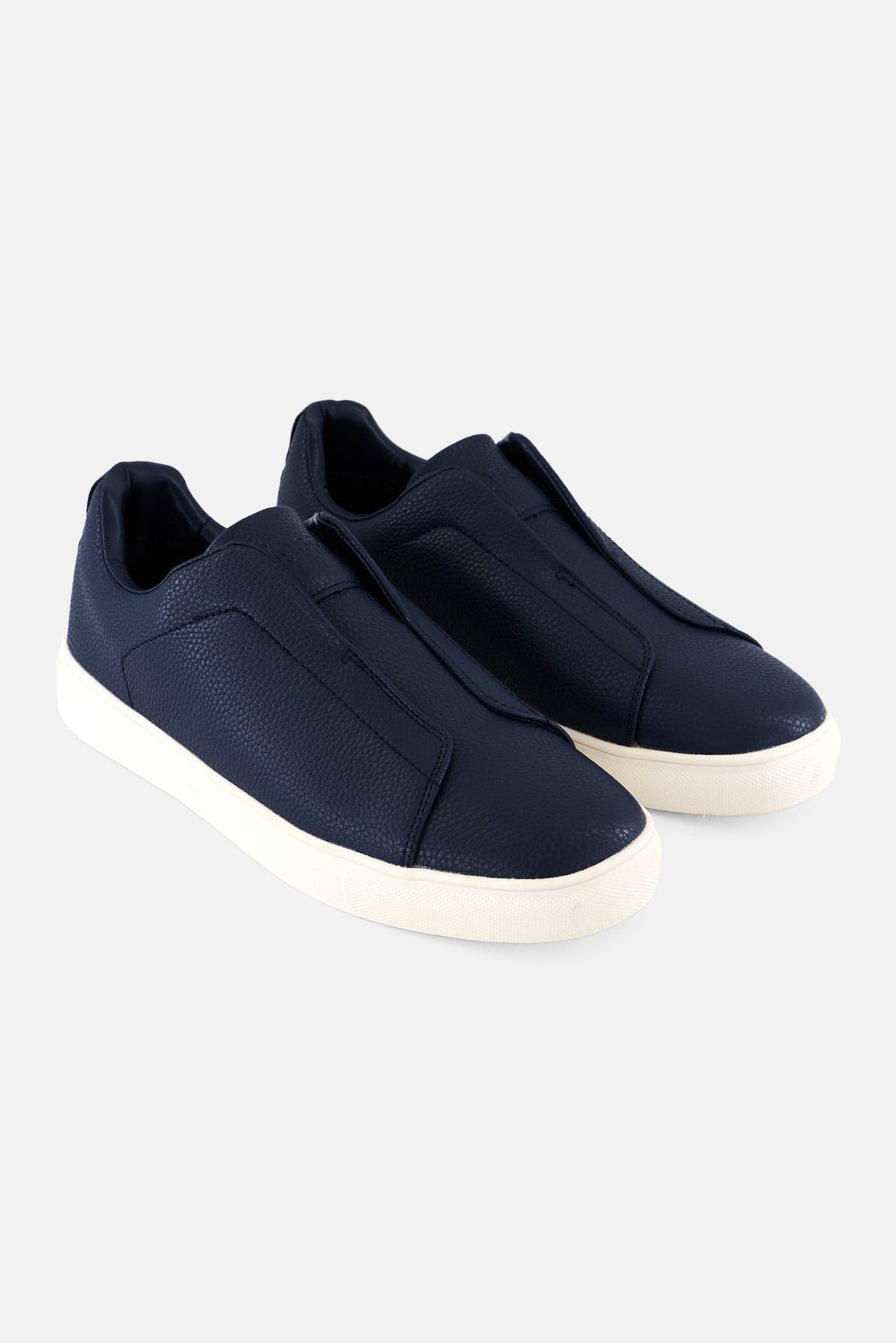 Men Slip On Casual Shoes, Navy