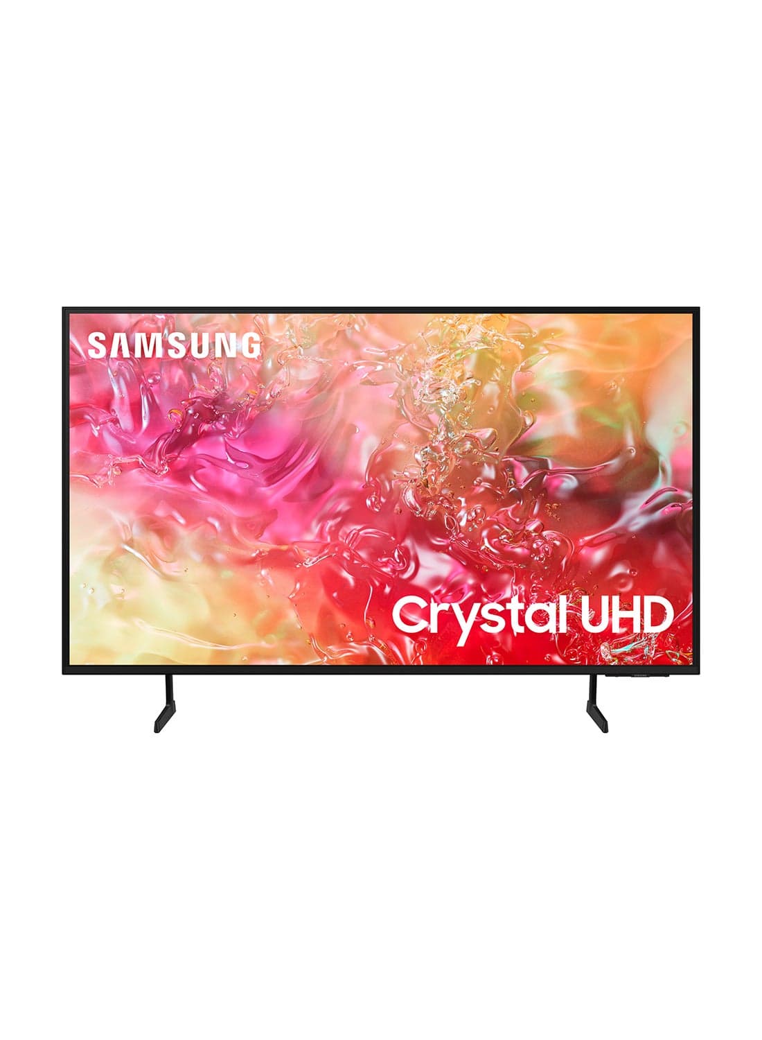 Smart TV, Crystal UHD, DU7000, 65 Inch, 2024, International Version PurColor, 4K Upscaling, Tizen OS, Q-Symphony UA65DU7000 Black