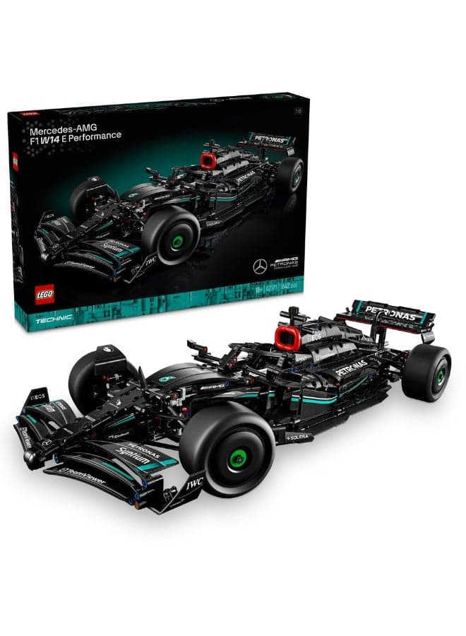 Technic Mercedes-AMG F1 W14 E Performance Set 42171 (Age 18+, 1643 Pieces)