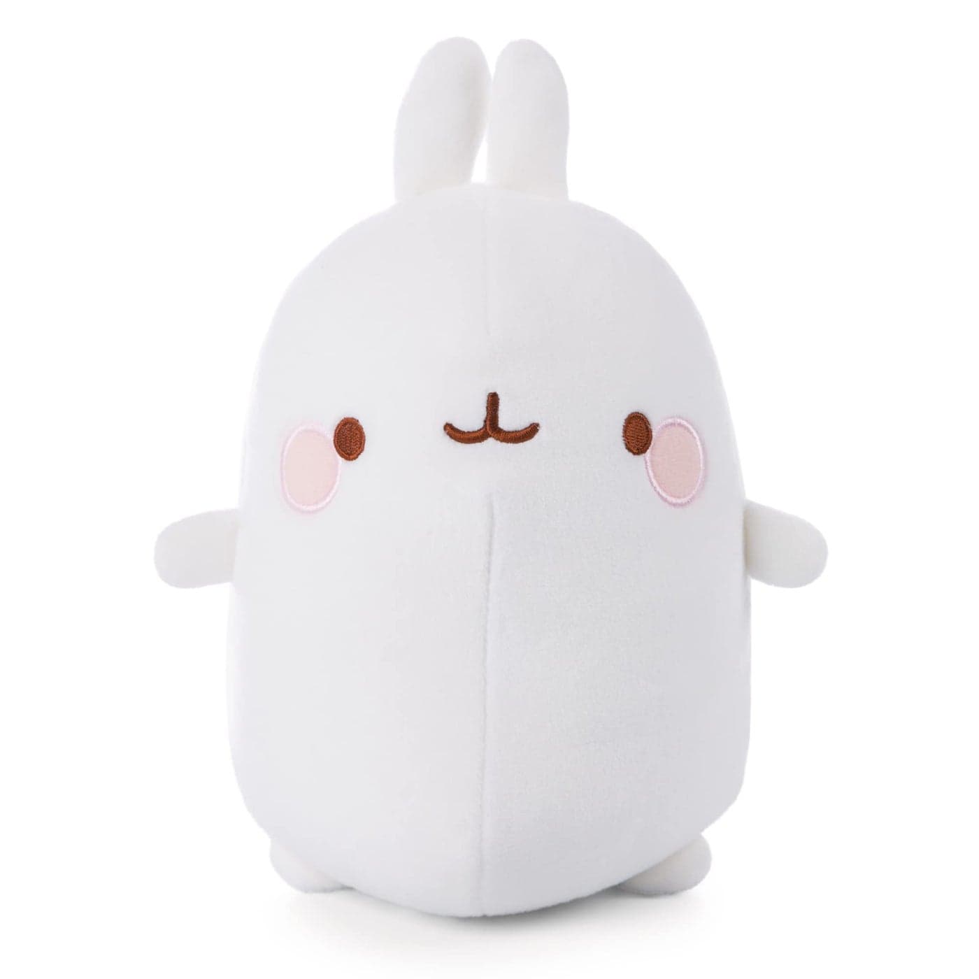 NICI Soft toy Molang 24cm in gift box – Molang cuddly toys for girls, boys & babies – Fluffy stuffed animal to cuddle & play with – Plush animals, White