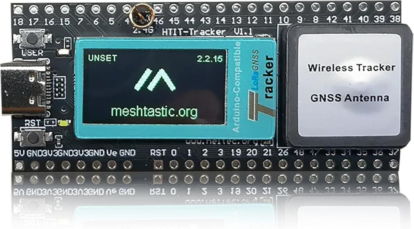 Heltec ESP32 LoRa Meshtastic Asset Wireless Tracker Development Board with GPS and Wi-Fi