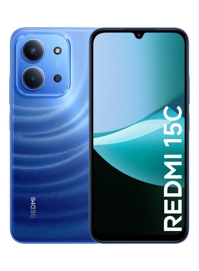 Redmi 15C Dual SIM Moonlight Blue 8GB RAM 256GB 4G - Global Version