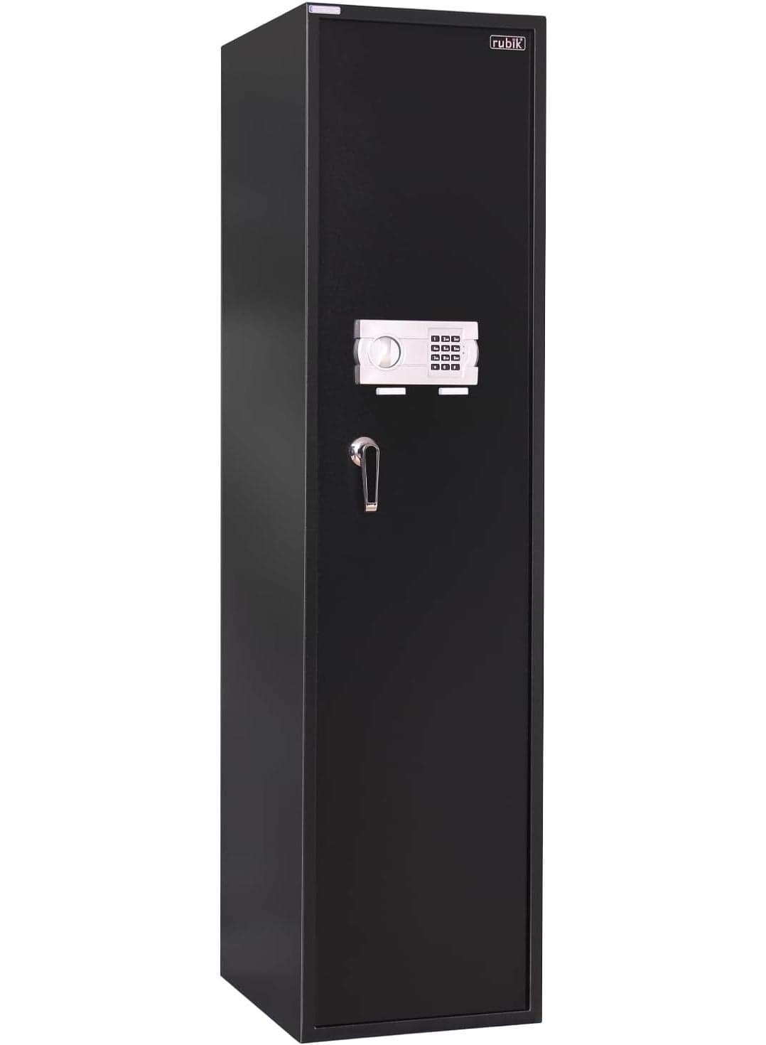 X-Large Safe Box 1.6 Meter Tall, Digital Keypad and Key Lock, Security Locker for Money Files folder Documents Jewelry Home Office (160x40x50cm) RB160EG Black