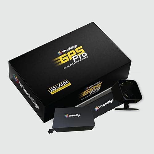WheelsEye GPS Pro- OBD GPS with App Integration, Siren, Remote Lock, Live Tracking & Geofencing – SIM Card Included - Compatible with Car - Free 1 Year Subscription