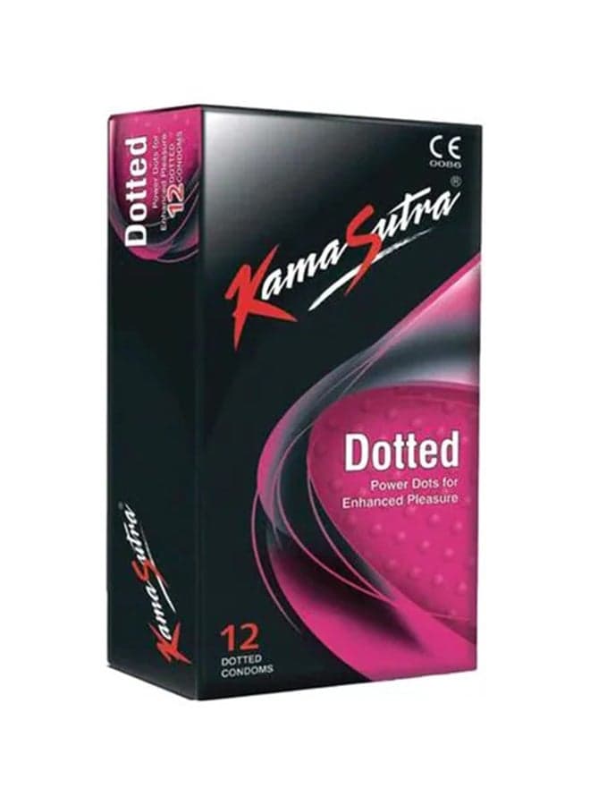 Dotted Condoms- 12 Pack