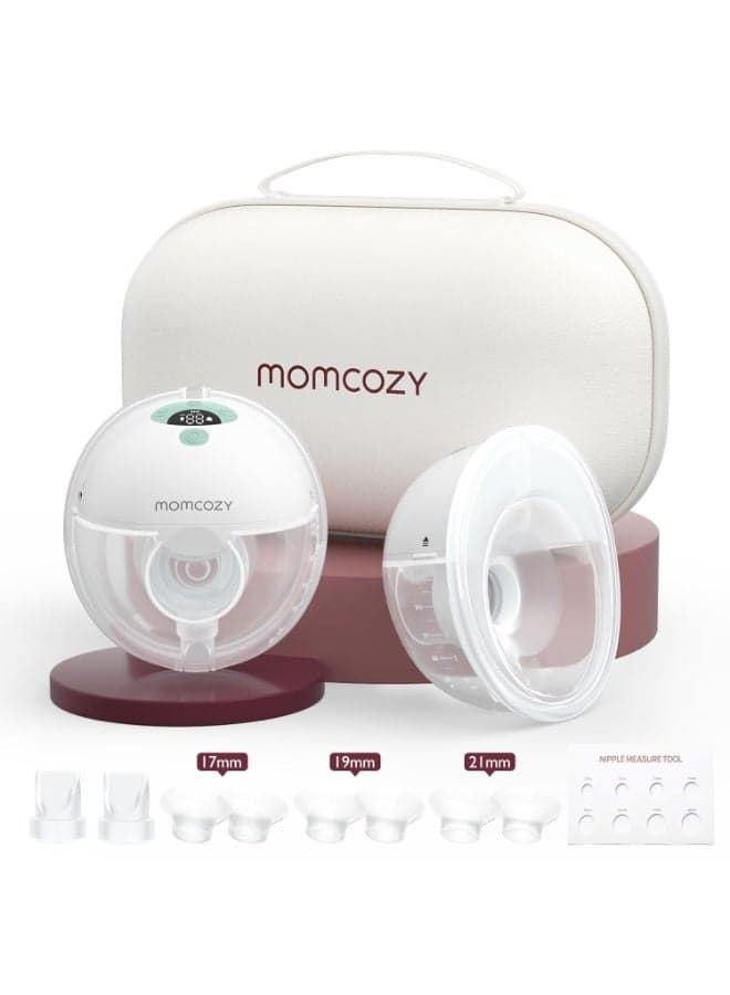 Electric, Hands Free, Portable, Painless, All-In-One M5 Double Breast Pump With 3 Modes And 9 Levels