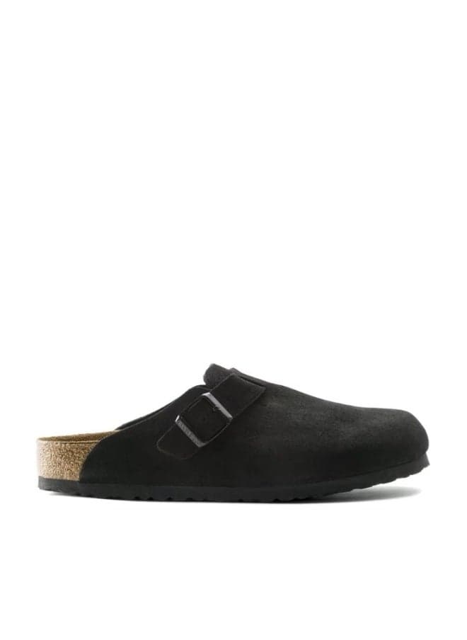 Boston Soft Footbed Suede Leather-Wide(Sizing runs large; order one size smaller)