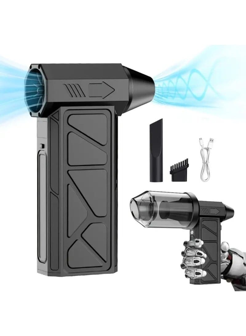 Multifunctional Vacuum Cleaner and Blower for Car & Home – Powerful Portable Mini Dust & Air Duster | Rechargeable Wireless Cleaning Device for Car Interiors, Sofas, Beds & Office – Lightweight & Compact