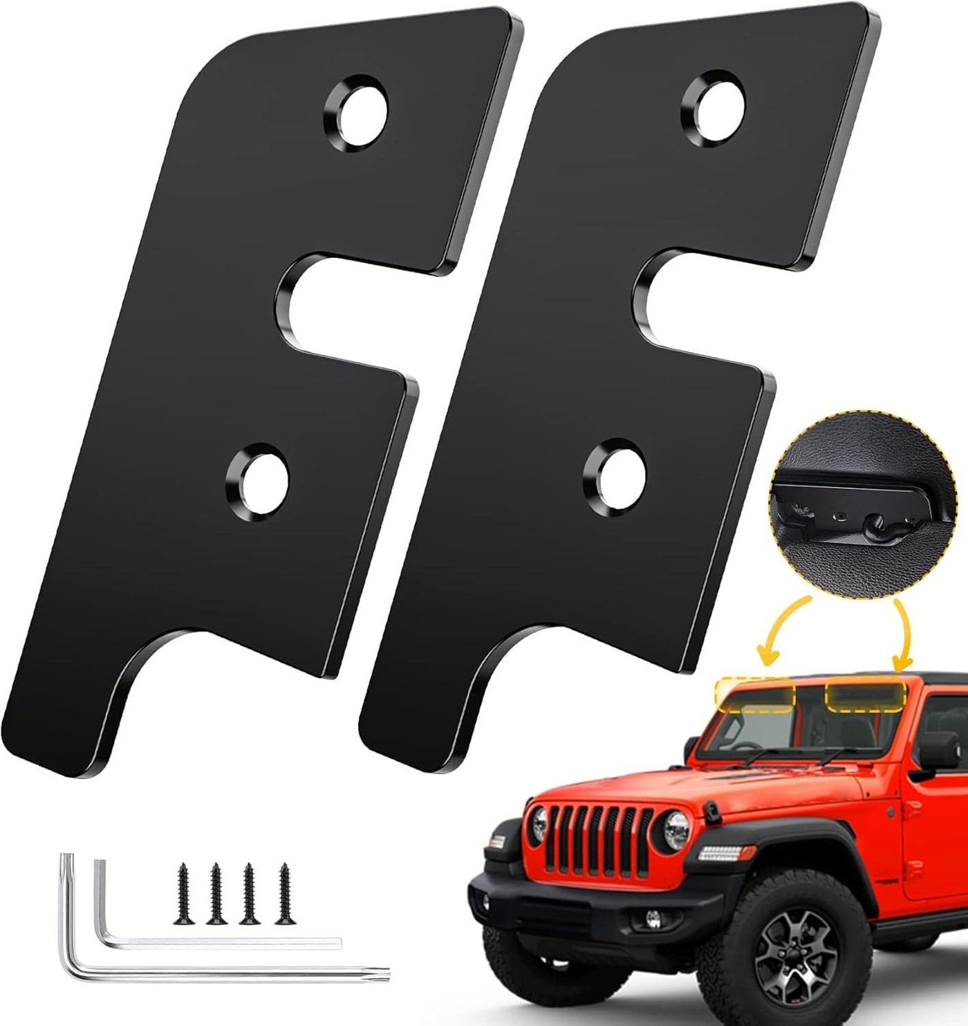 Z002 Sun Visor Repair Kit – Clip Replacement, for Car Sun Visor, Easy Fix, 1 Set