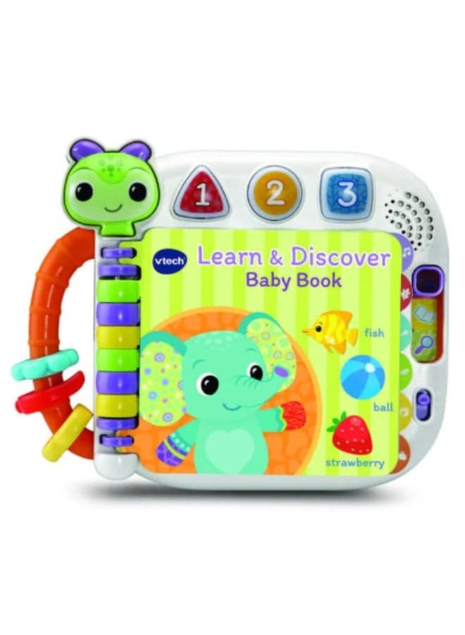 VTech Learn & Discover Baby Book Interactive Learning Toy for Babies