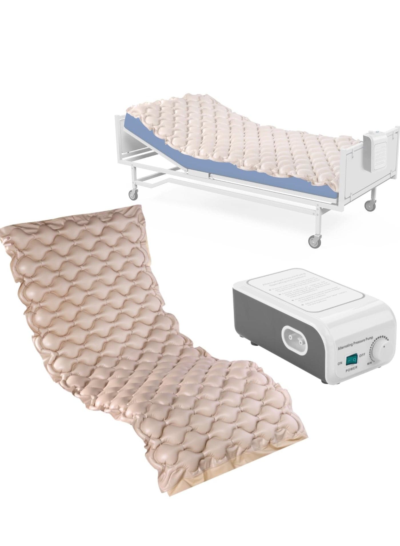 Alternating Air, Pressure Mattress for Hospital Beds Sores and Home Use Air Mattresses