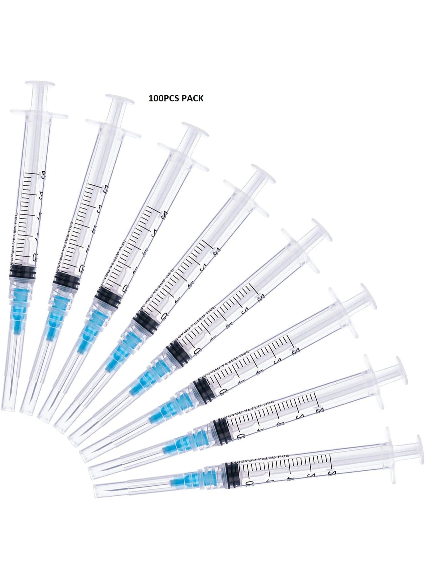 3ML 23G 1In Disposable Syringe Premium Quality With Luer locking 100PCSThe plunger is smooth and does not stick, the volume measuring lines are easy to read.