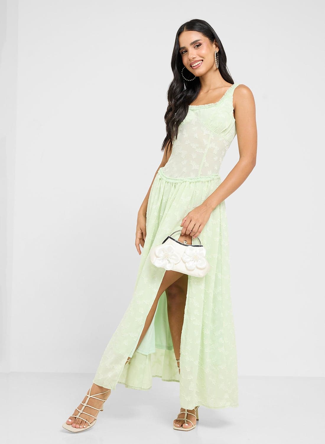 Floral Chiffon Dress