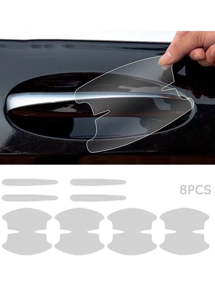8-Piece Scratches Resistant Door Sticker Set