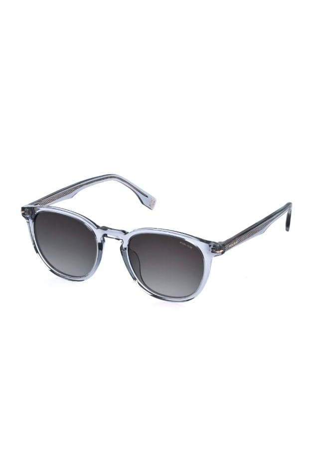 Police Pantos Full-Rim Sunglasses CHAMP 13 SPLQ82M Transparent grey Frame, smoke gradient smoke Lenses