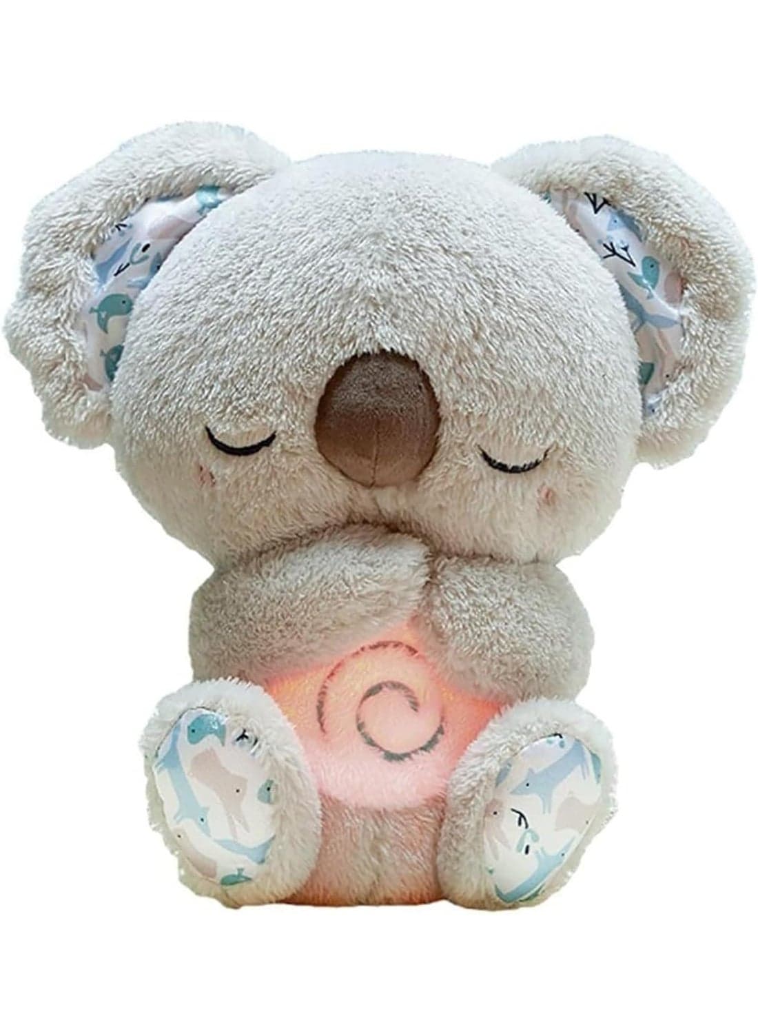 Koala Breathing Stuffed Toys, Soothing Koala Bear, Anxiety Relief Koala Bear, Stuffed Koala Bear Stress Relieving Partner with Sensory Details Music Lighting Breathing Rhythm