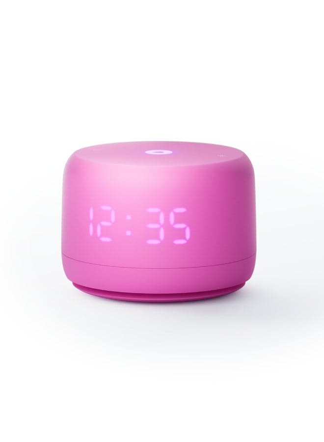 Smart Speaker With Human-Like AI Assistant | Use Your Voice To play Music, Learn, Set Up Reminders, Alarms And Updates via Bluetooth Or Wi-Fi (Speaks Arabic, English) | Size Lite Pink