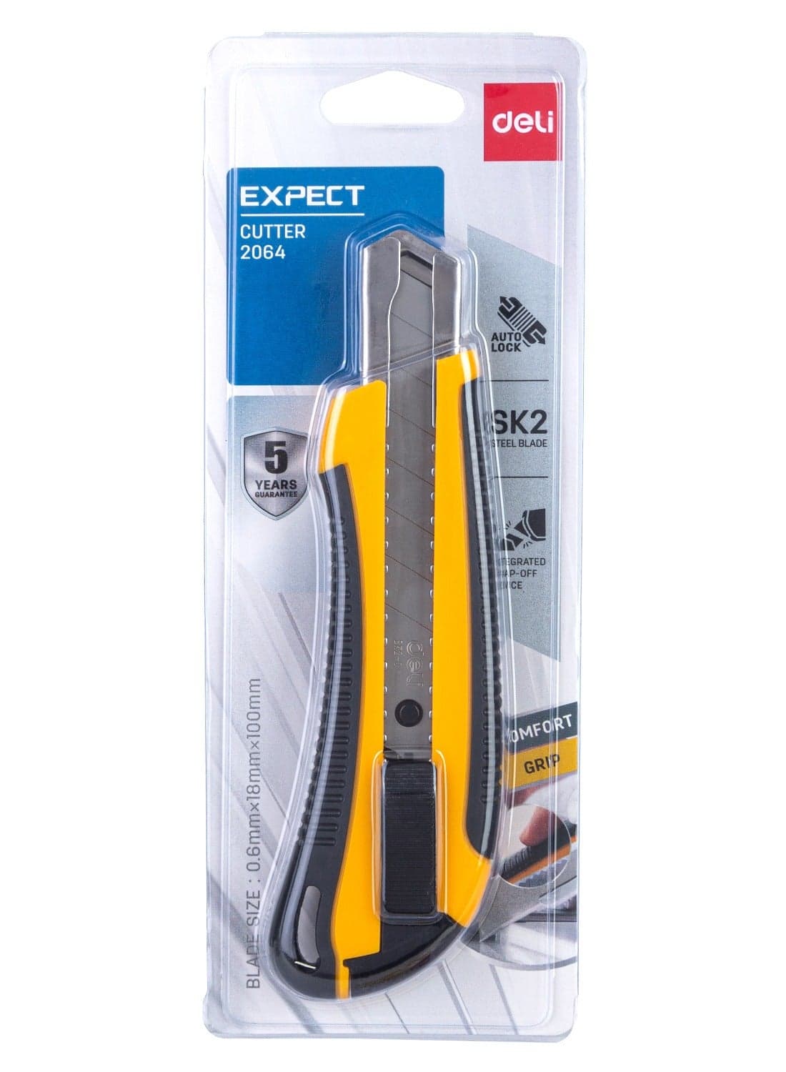 Utility Cutter Knife With Snap-off Blades