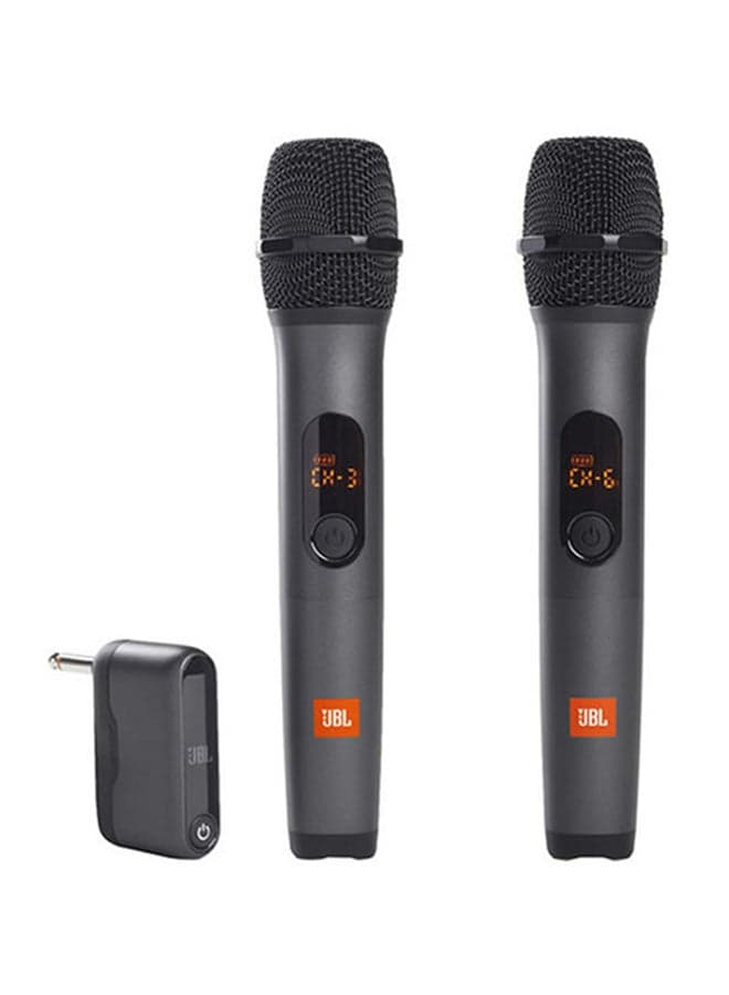 Wireless Microphone Set International Version JBLWIRELESSMIC-D Black