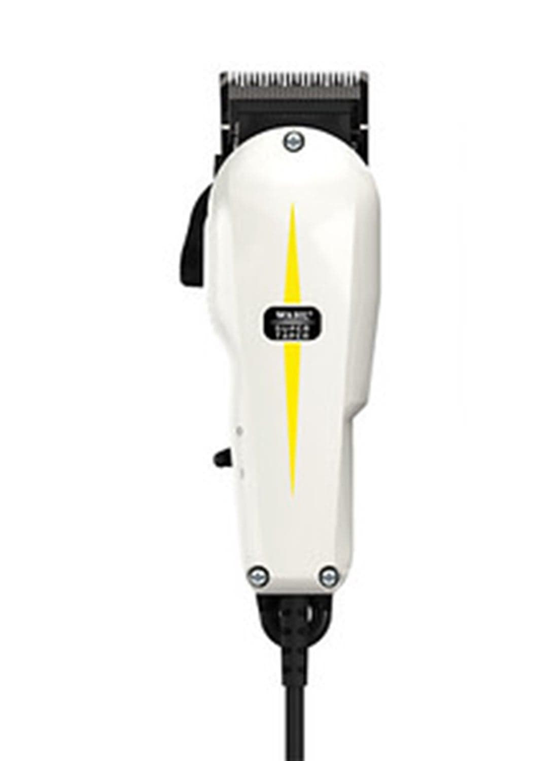Professional Super Taper Clipper | Corded| 4 Attachment Combs |Taper Blade | 3 Pin - GCC White