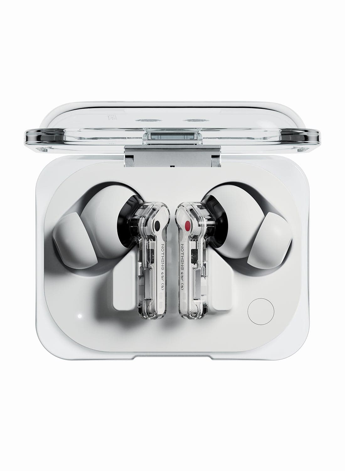 Ear (a), True Wireless Earphones, ChatGPT Integrated, Dynamic Bass Boost, Hi-Res With Hybrid ANC Noise Cancellation Upto 45dB White