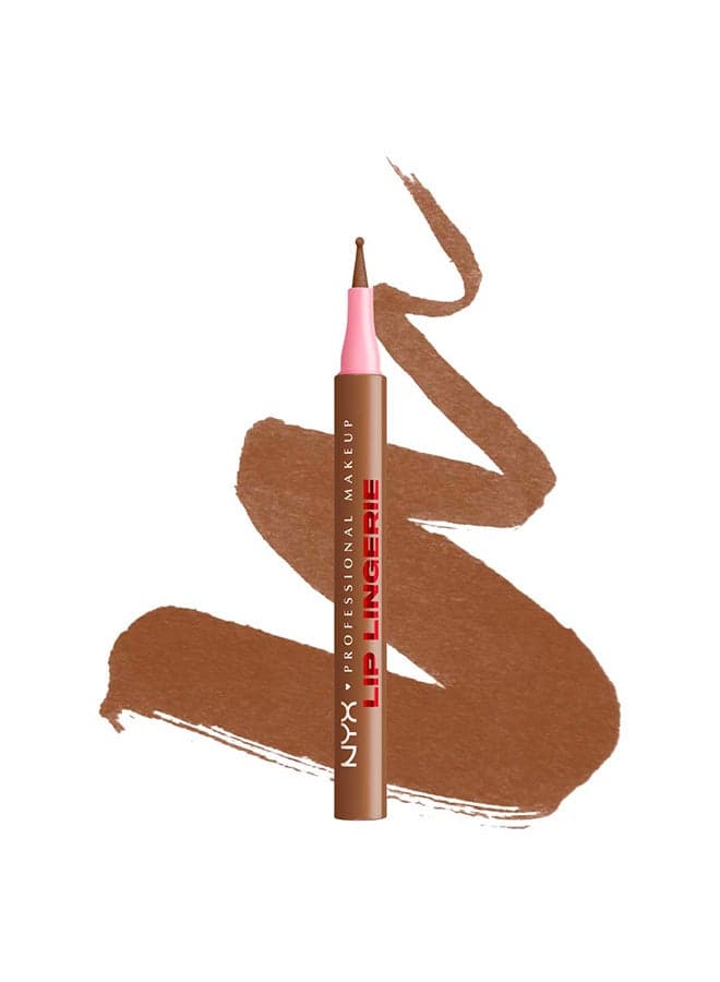 Lip Lingerie Lip Liner Stain, Seamless All Day Stain, Waterproof, Steamy Spice