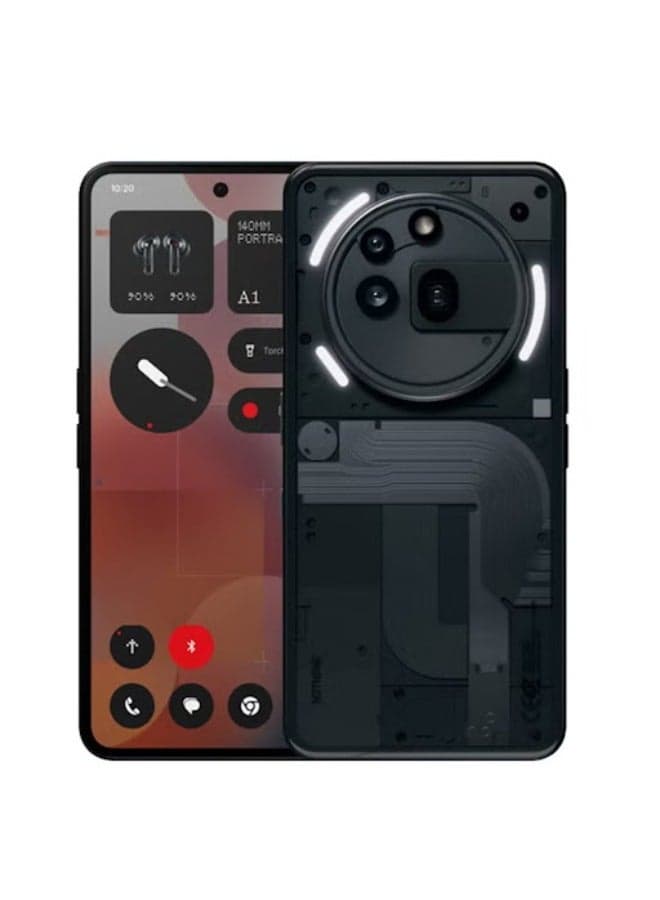 Phone 3a Pro 5G Dual SIM Black 12GB RAM 256GB - Middle East Version