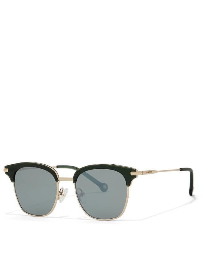30Sundays FOSSIL,Men Sunglasses, Square Sunglasses, UV Protection: UV400 (Green,Green)