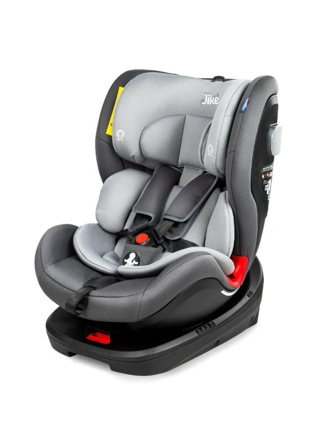 Jikel Saturn Rotating IsoFix All-in-one Car Seat - Grey
