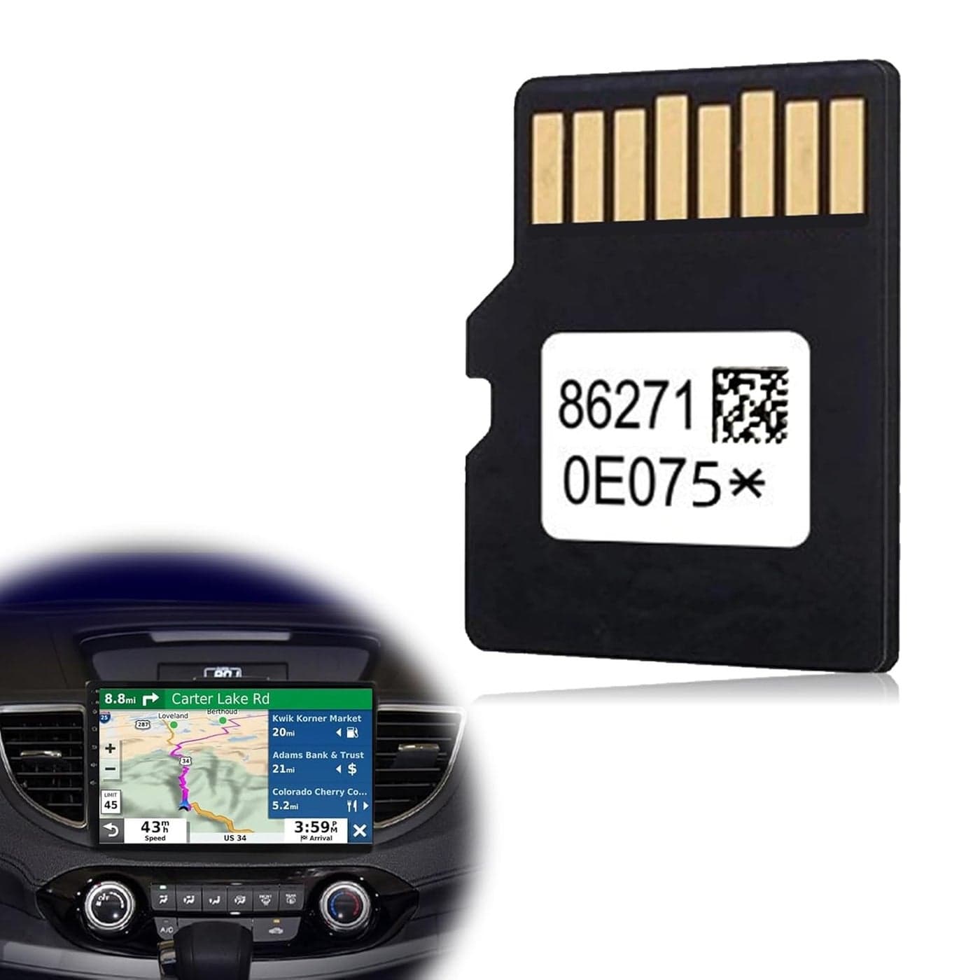 2023 Navigation GPS SD Card for Toyota Vehicles