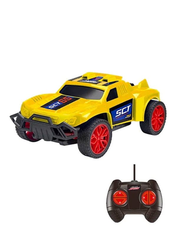 Kool Speed 1:24 R/C Dune Blasters Rally Truck Remote Control Toys For Kids 3 Years+ (Yellow)