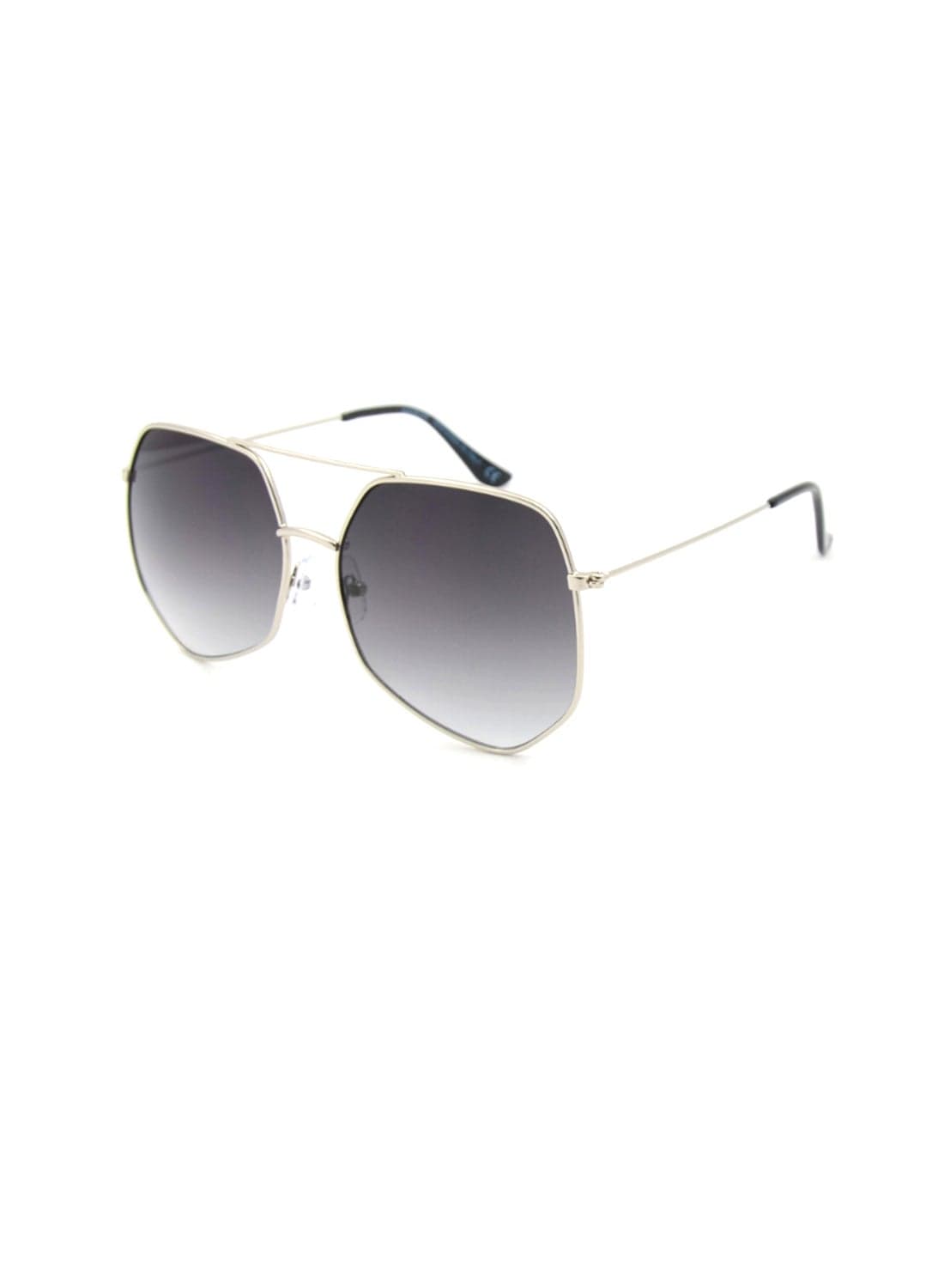 Men's UV Protection Sunglasses EE7M602-5 - Silver/Black