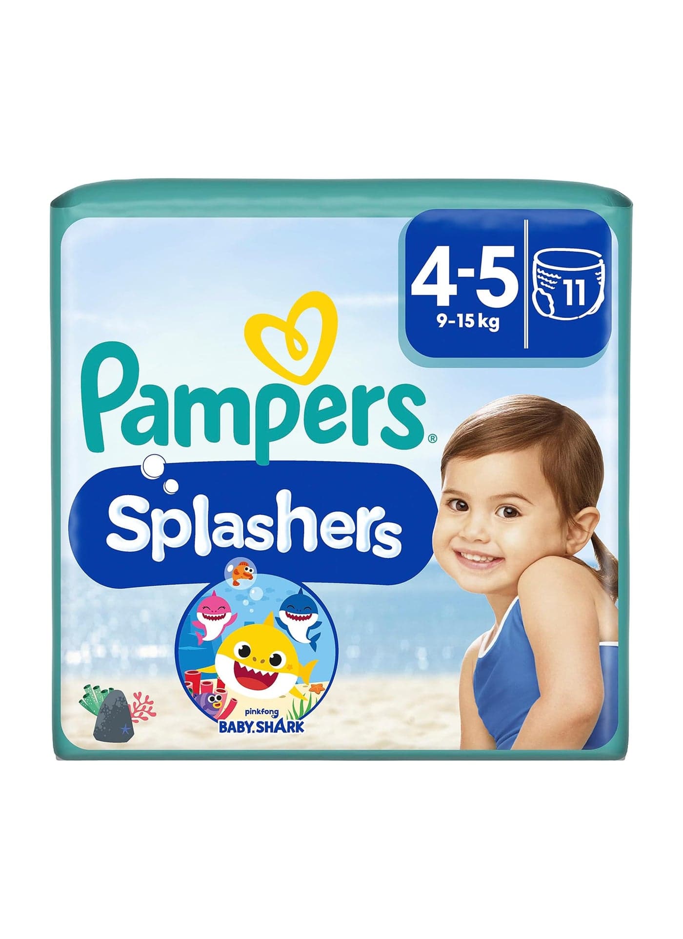 Splashers Swim Pants Size 4 (9-15 kg) Carry Pack