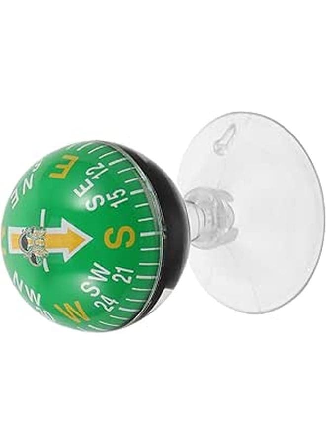 Vehicle Dashboard Compass 38mm with Suction Cup for Car Marine Outdoor Hiking Navigation