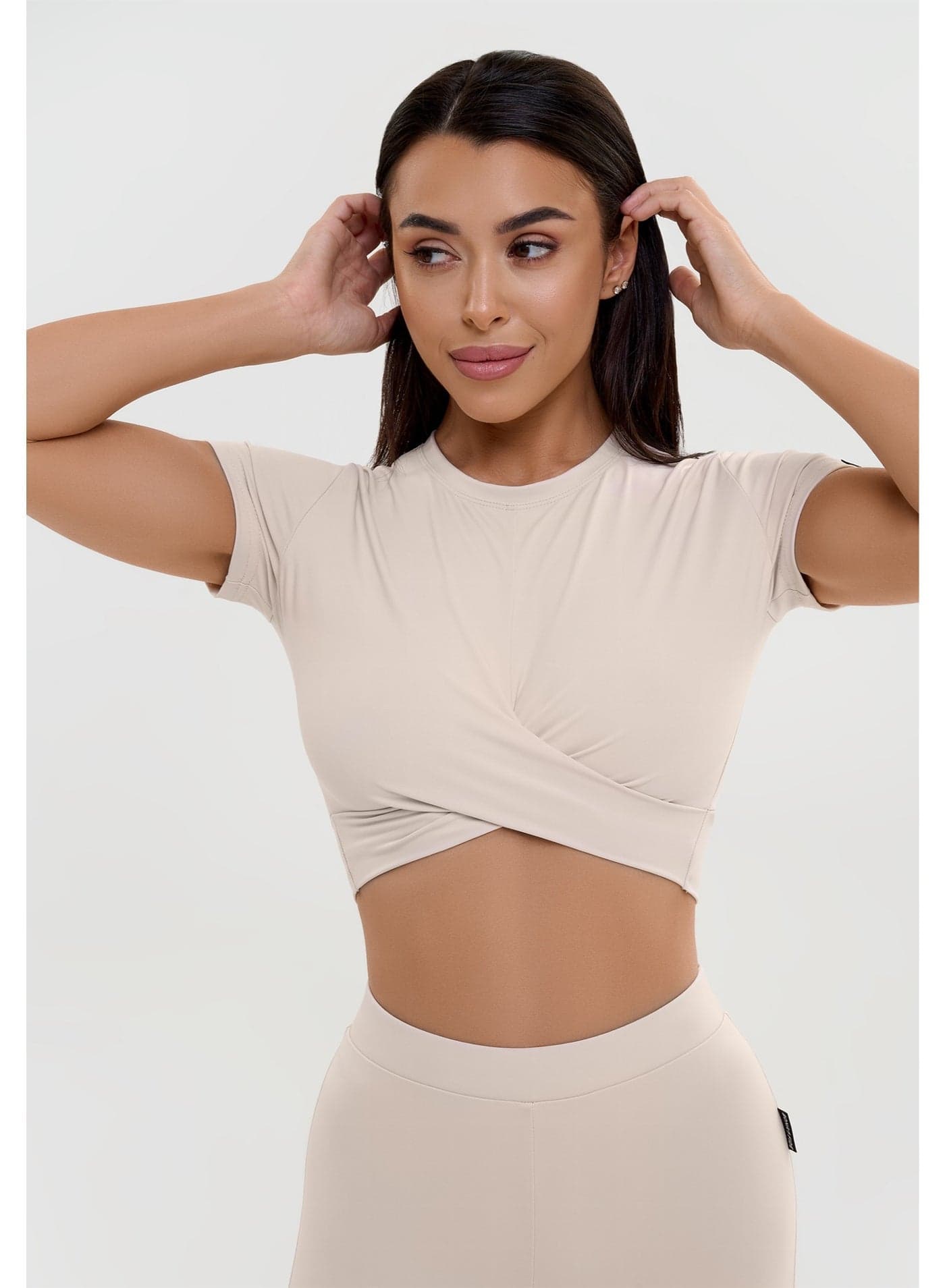 Bona Fide Workout Tops for Women - Short/Long Sleeve Compression Shirt - Breathable Tight Crop Top for Gym, Running, Yoga