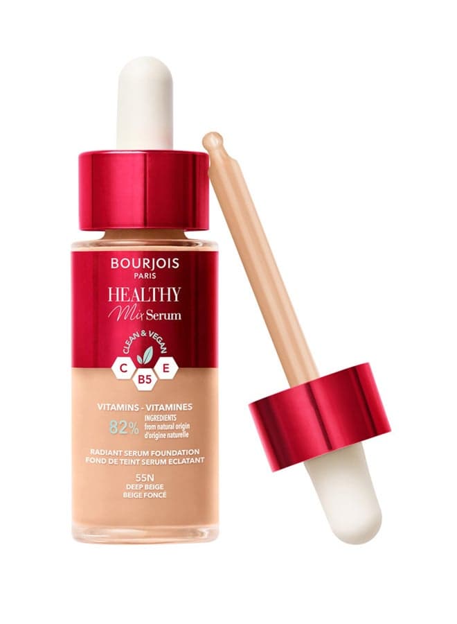 Healthy Mix Serum Foundation - 55N - Deep Beige