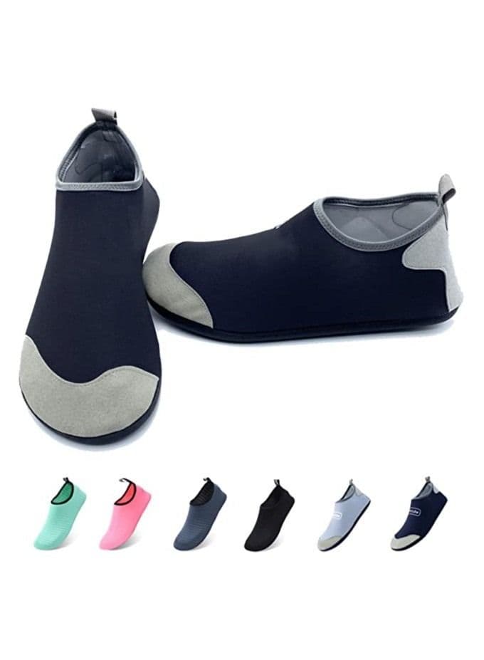Water Shoes Womens Mens Beach Shoes, Quick-Dry Barefoot Aqua Shoes Socks Snorkeling Shoes Water Socks for Outdoor Beach Swim Surf Walking Yoga