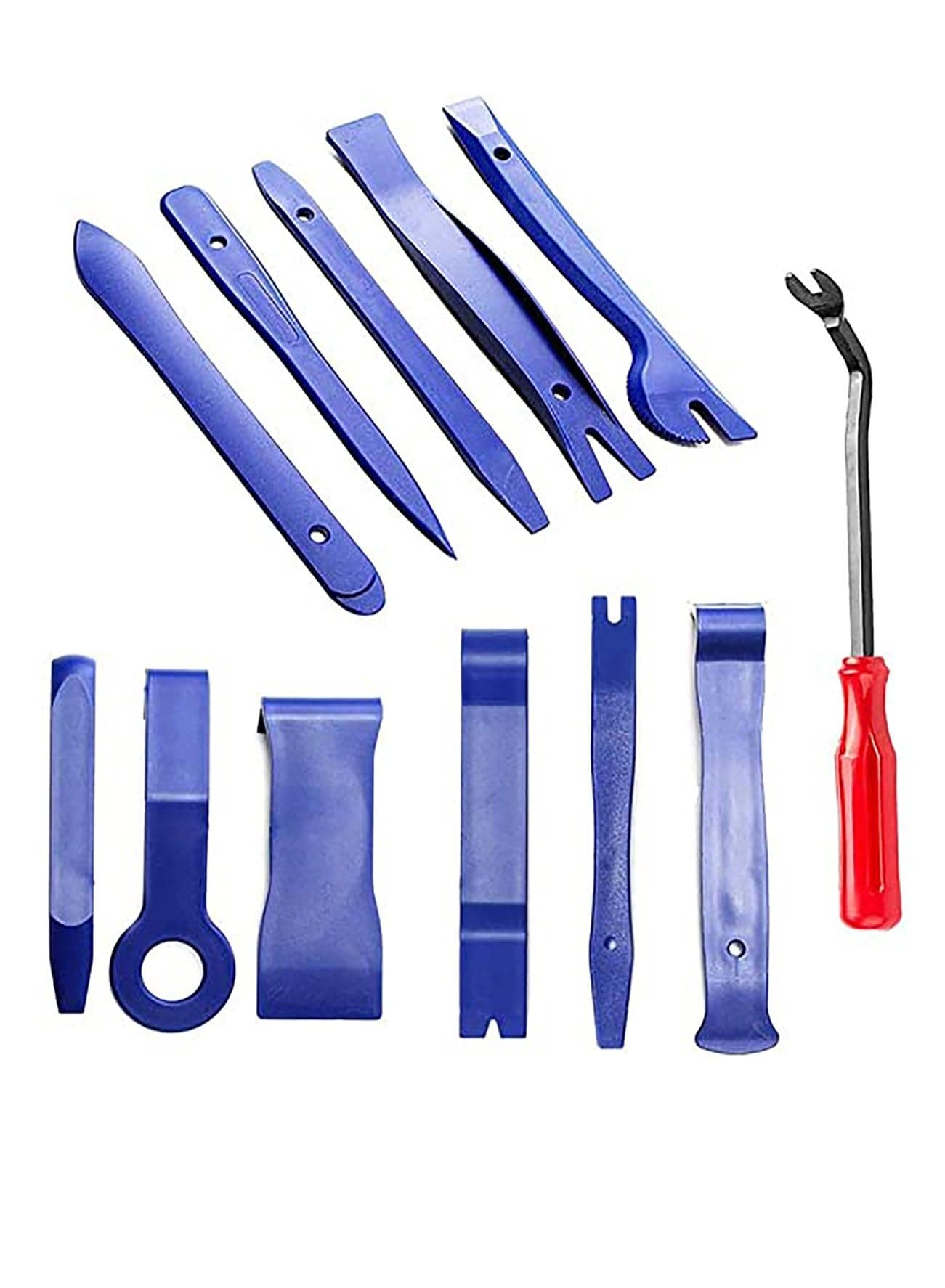 Trim Removal Tool, Auto Panel Removal Tool Car Interior Trim Kit Fastener Rivet Remover Plastic Pry Tool for Automotive Radio Stereo Dash, car Upholstery Toolkit