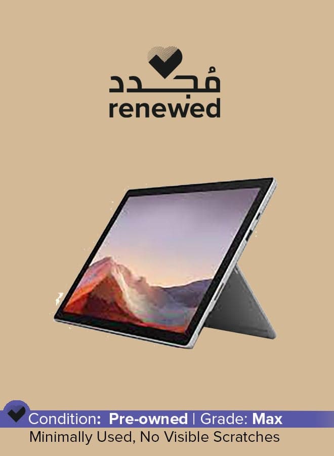 Renewed - Surface Pro 7 (2018) With 12.3-Inch Display, Intel Core i7 Processor/10th Gen/16GB RAM/256GB SSD/Intel Iris Plus Graphics Platinum