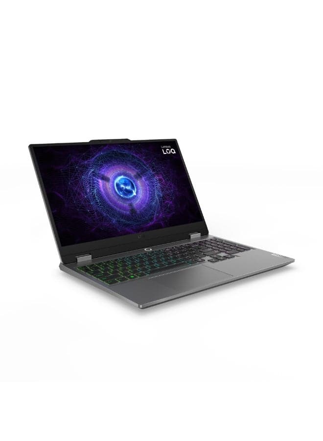 LOQ 15IRX9 Gaming Laptop, 15.6" FHD 144Hz IPS Display, Intel Core i7-13650HX, 16GB DDR5 RAM, 512GB SSD, NVIDIA GeForce RTX 3050 6GB, Backlit ENG Keyboard English Luna Grey