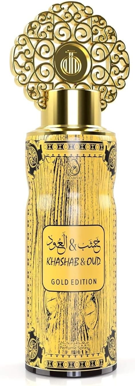 Arabiyat Khashab & Oud Gold Perfume Body Spray 200ml