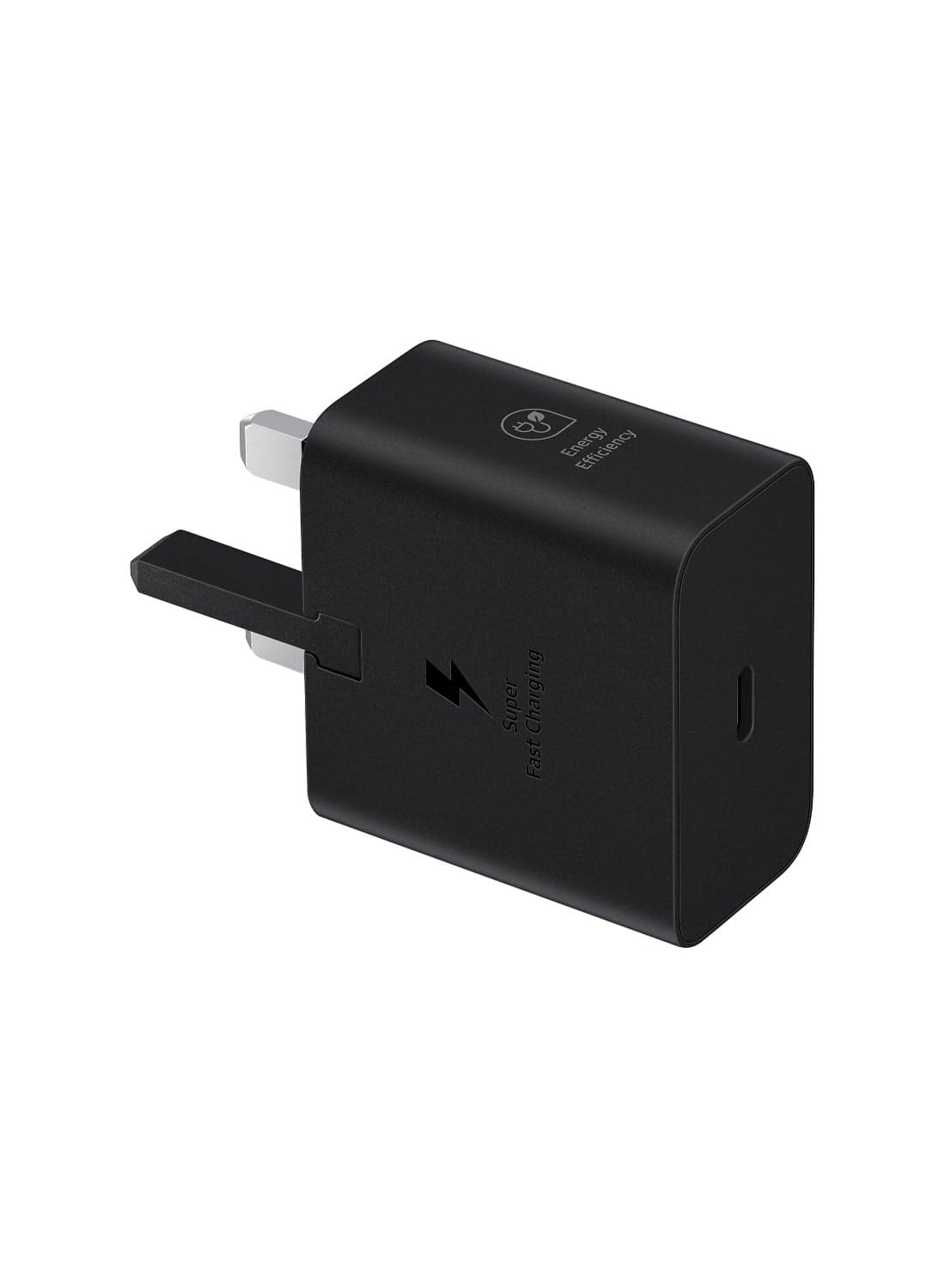 25W Travel Adapter (Super Fast Charging without USB Cable) Black